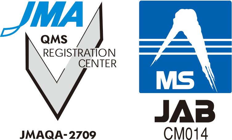 1. ISO9001;2015 品質マネジメントシステム のロゴ
